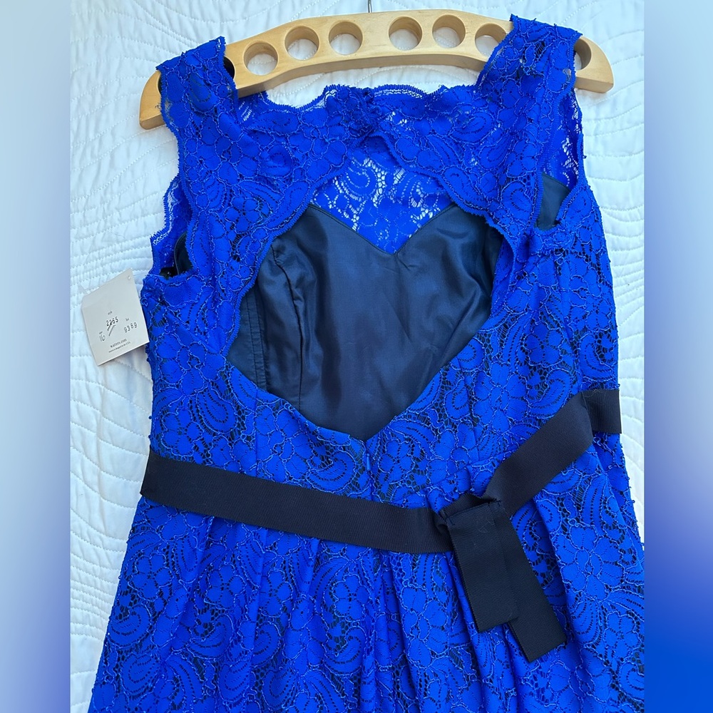 Watters & Watters royal blue dress - Picture 3 of 8